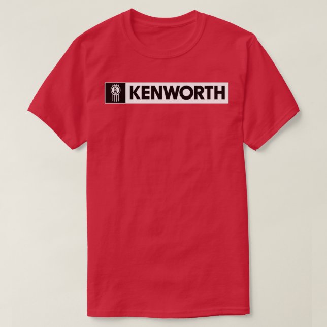 white n black KW word T-Shirt (Design Front)