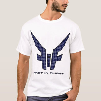 white-navy-tshirt T-Shirt