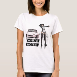 White Noise MX5 Miata T-Shirt