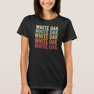 White Oak Pennsylvania White Oak PA Retro Vintage  T-Shirt