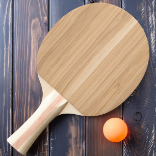 White oak Wood Ping Pong Paddle