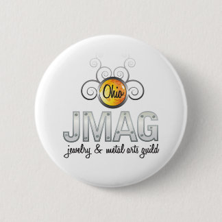 White OJMAG logo button