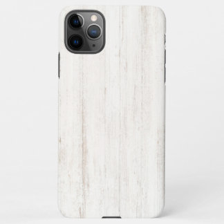White Old Wood Background iPhone 11Pro Max Case