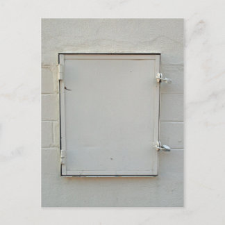 White on White Postcard