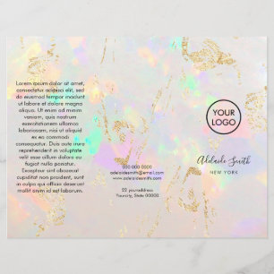 white opal brochure