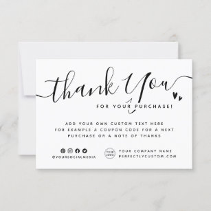 Thank You Cards Zazzle Uk