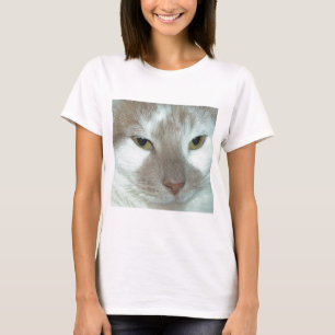 White & Orange Tabby T-Shirt