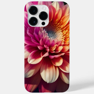 White Orange Yellow Pink Purple Blue Dahlia Flower Case-Mate iPhone 14 Pro Max Case