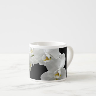 White Orchid Blossom Espresso Cup