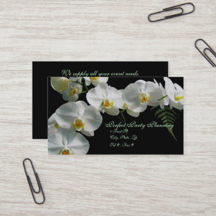 White Orchid Business Card