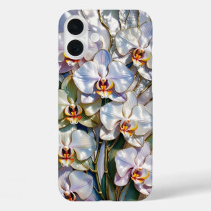 White Orchid Elegant Phone Case Floral