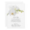 White Orchid Funeral Celebration of Life Thank You