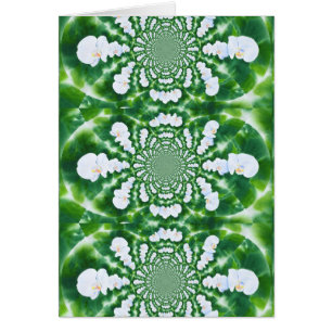 White Orchid Mandala