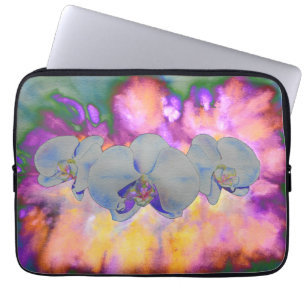 White Orchids - source Laptop Sleeve