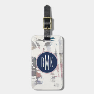 White Out Crop Luggage Tag
