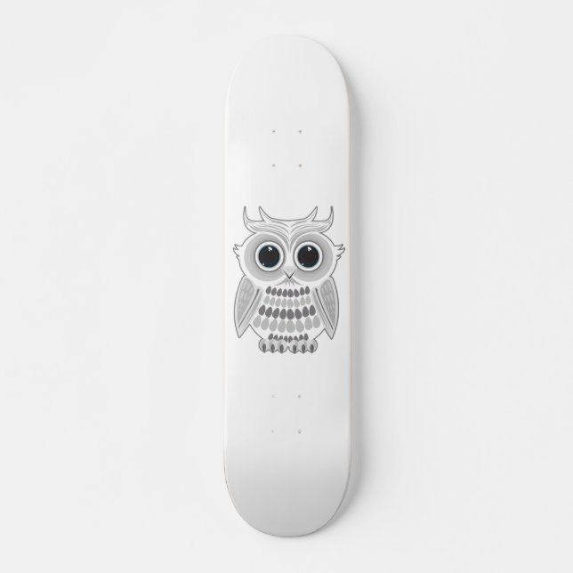 White Owl Skateboard (Front)