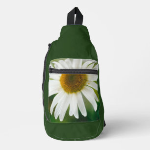 White Oxeye Daisy - Leucanthemum vulgare Sling Bag