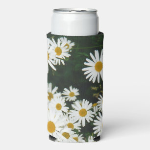 White Oxeye Daisy, Moon Daisy Meadow Seltzer Can Cooler