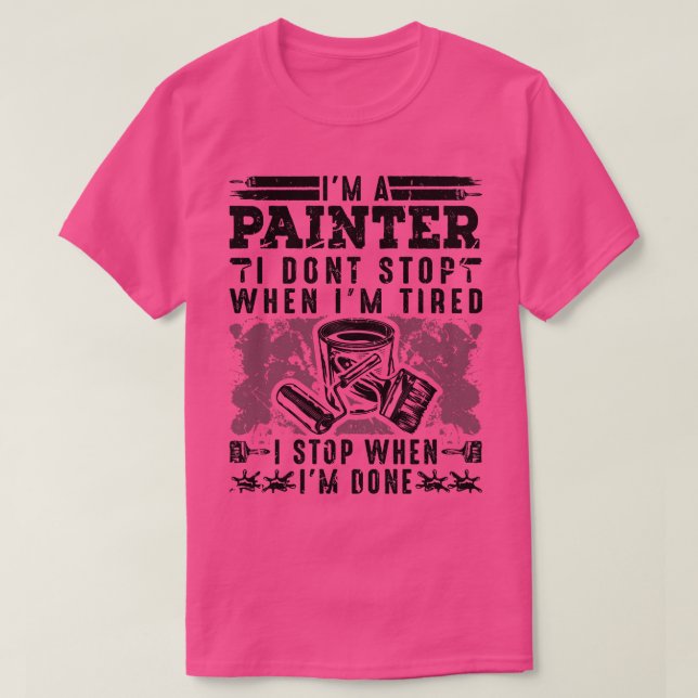 White Painters T-Shirt (Design Front)