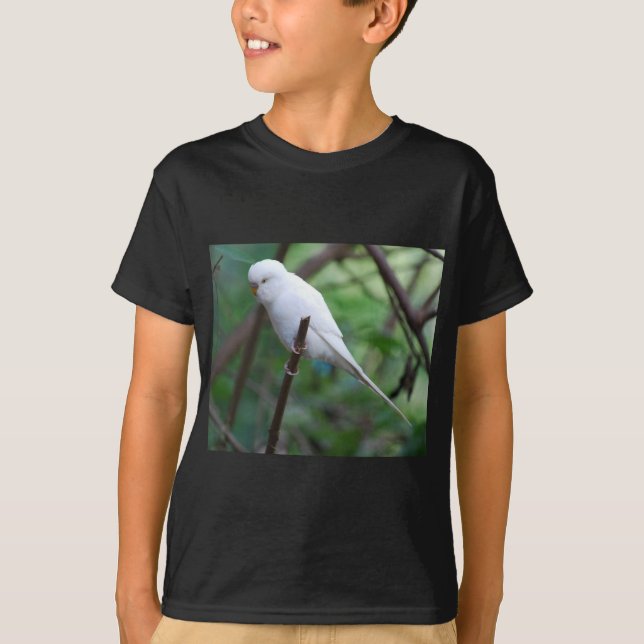 white parakeet T-Shirt (Front)