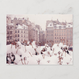 White Paris Postcard
