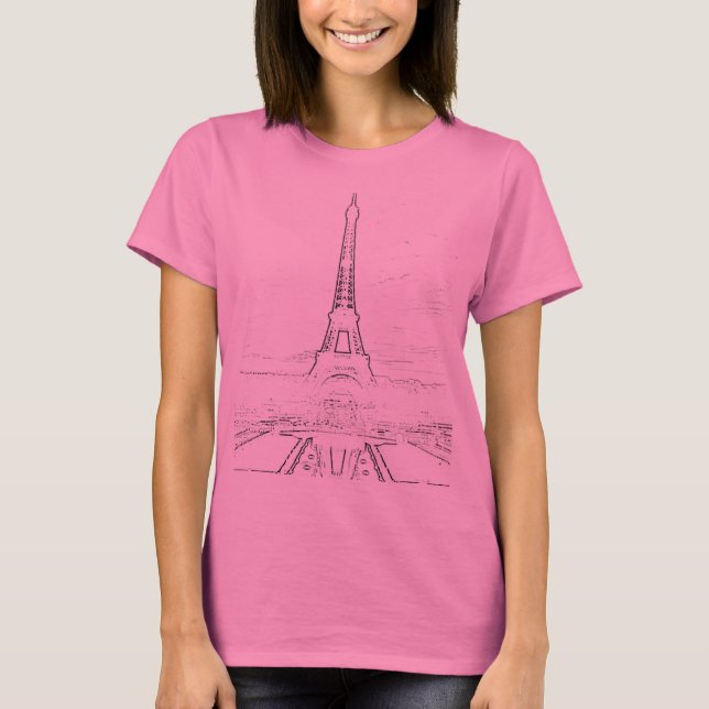 White Paris T-Shirt (Front)