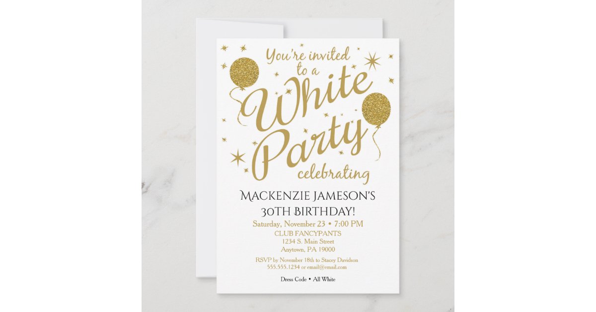 white-party-invitation-all-white-party-invite-zazzle