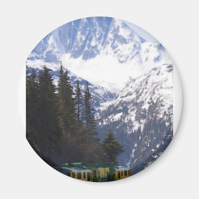 White Pass 9 Magnet (Front)