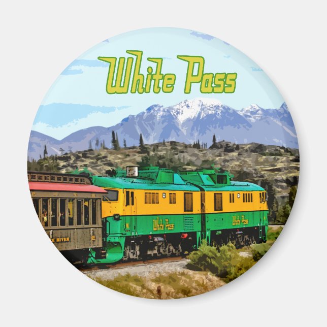 White Pass Magnet (Front)