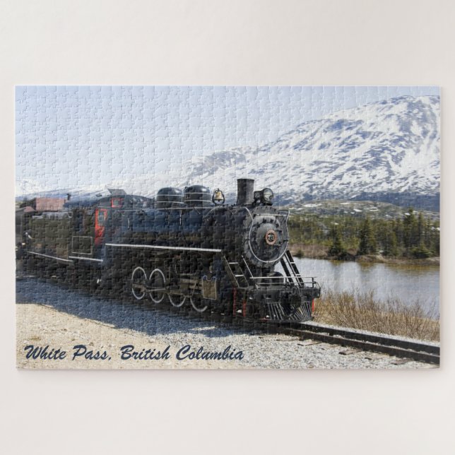 White Pass Train Large Puzzle (Horizontal)