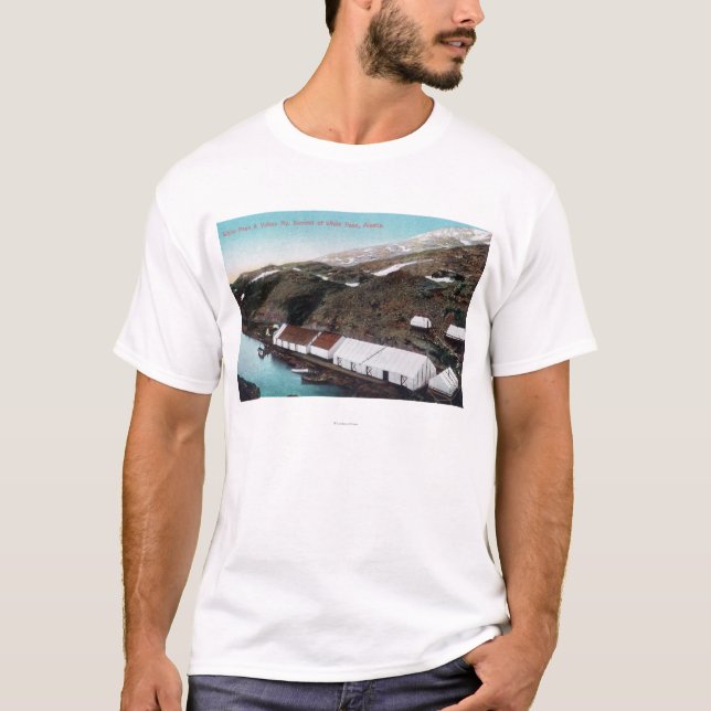 White Pass & Yukon Railroad Train T-Shirt (Front)