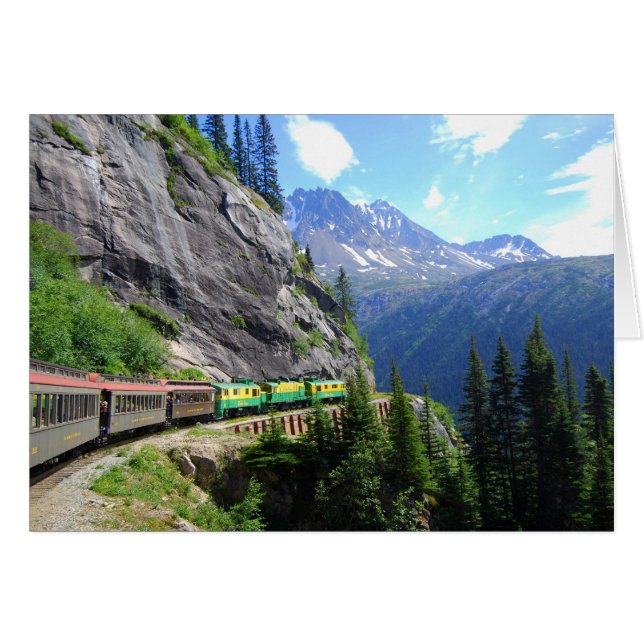 White Pass & Yukon Route Railway Card (Front Horizontal)
