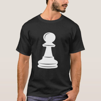 White Pawn Chess Piece Halloween Group Costume Che T-Shirt