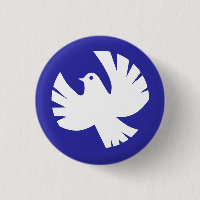 White Peace Dove Symbol