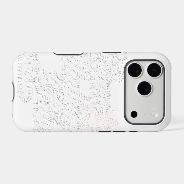 White Peace Shalom Typography Art (Back (Horizontal))