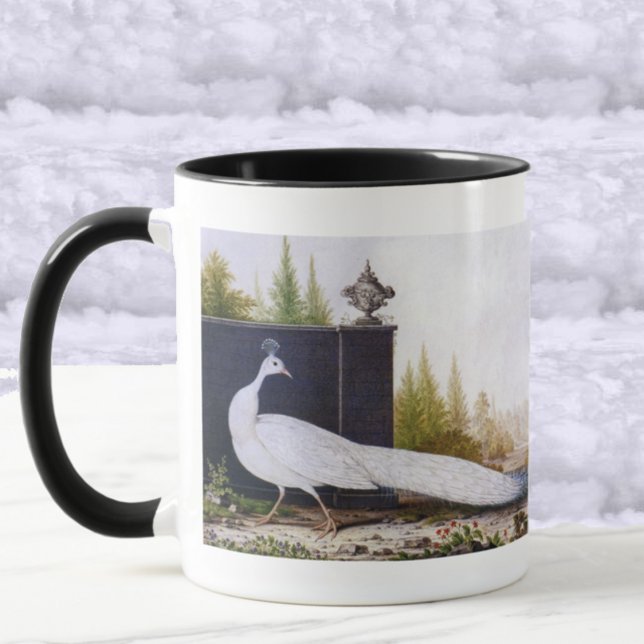 White Peacock Mug (Creator Uploaded)