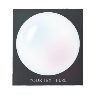 White Pearl Notepad 