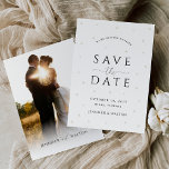 White Pearls Wedding Save the Date Invitation<br><div class="desc">Announce your big day with sophistication using the White Pearls Wedding Save the Date. The pearl images and elegant typography create a timeless look that sets the tone for your upcoming celebration,  giving guests a glimpse of your refined wedding style.</div>