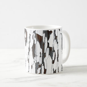 White Peeling Paint Coffee Mug