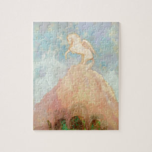 White Pegasus, c.1908 (oil on canvas) Jigsaw Puzzle