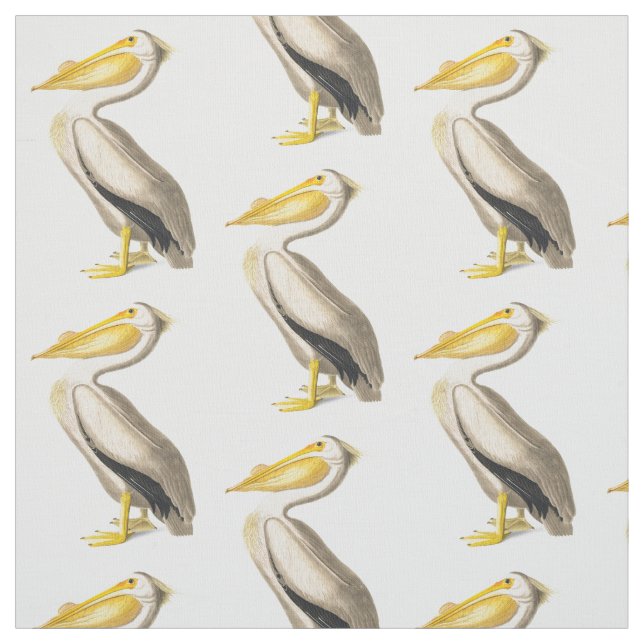 White Pelican Fabric (Swatch)