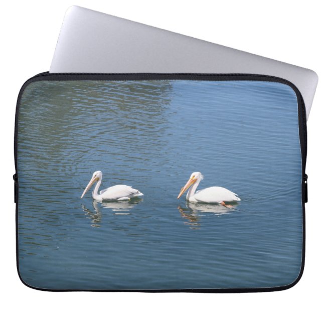 white pelicans sleeve (Front)