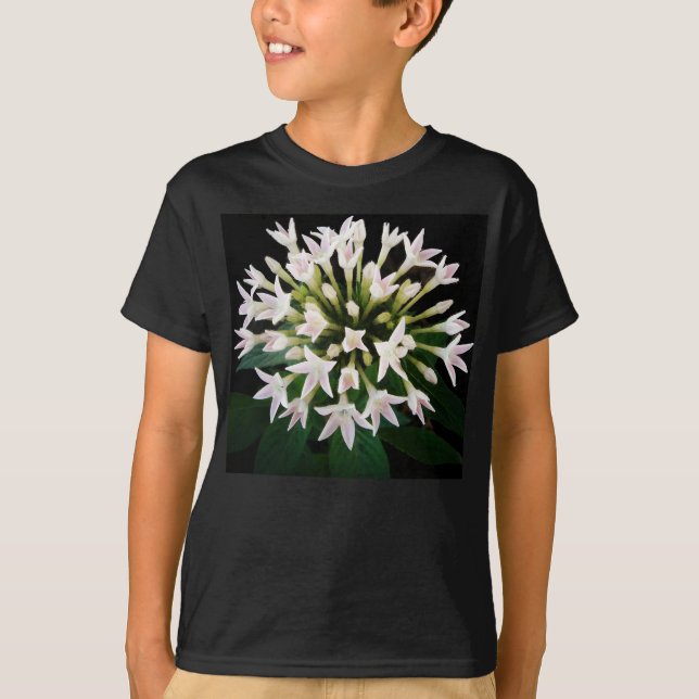 White Pentas T-Shirt (Front)