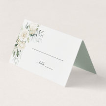 White Peonies, Roses, and Eucalyptus Floral Place