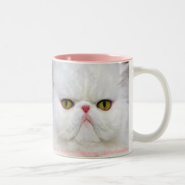 White Persian Mug (Right)