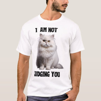 White Persian Persian Cat T-Shirt