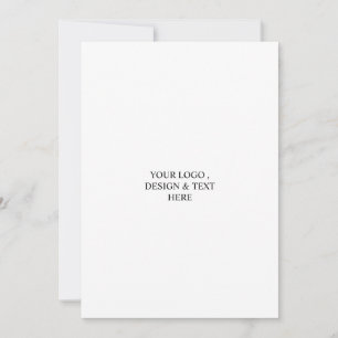 White Personalised – Your Logo & Text Here 