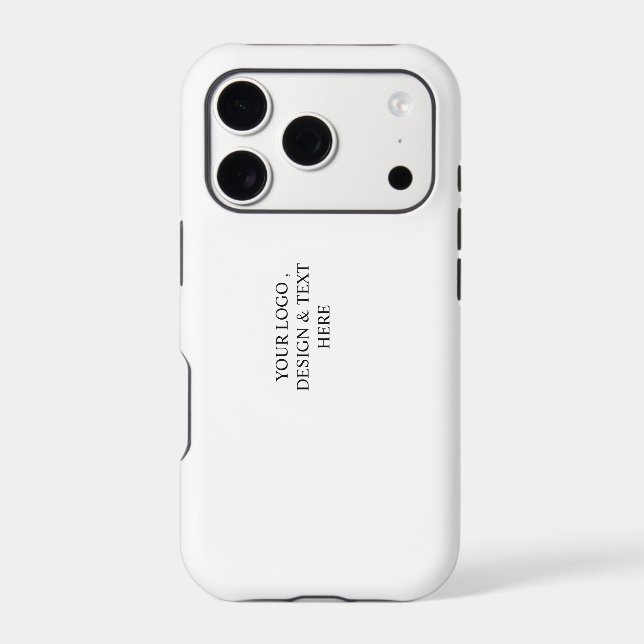 White Personalised – Your Logo & Text Here (Back)