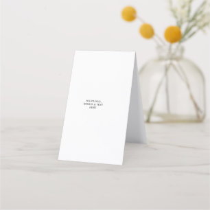 White Personalised – Your Logo & Text Here Appointment Card