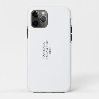 White Personalised – Your Logo & Text Here iPhone 11 Pro Case